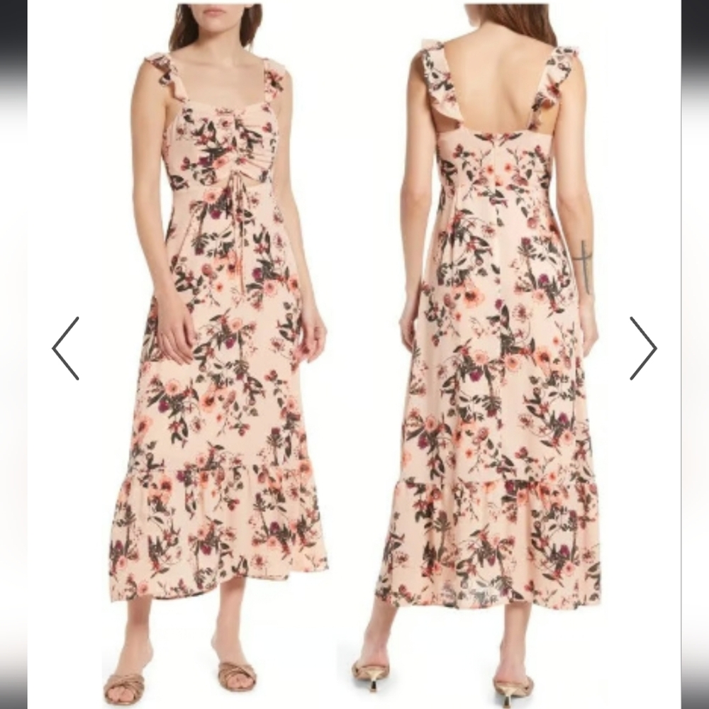Chelsea 28 Maxi Pink Floral Dress